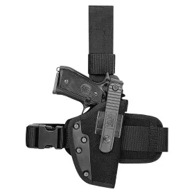 VEGA HOLSTER PA2 FONDINA TATTICA COSCIALE IN CORDURA - NERO VERDE BLU