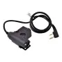 WADSN PTT U94 - KENWOOD / BAOFENG BLACK WC001-BKEN