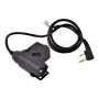 WADSN PTT U94 - KENWOOD / BAOFENG BLACK WC001-BKEN