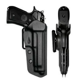 Vega Holster VKF8 fondina polimero nero vista frontale