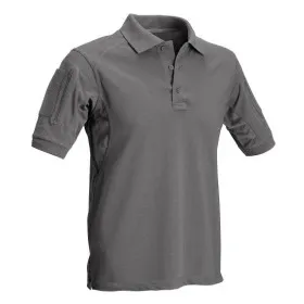 POLO TATTICA A MANICHE CORTE CON TASCHE DEFCON 5 WOLF GREY D5-1771 WGR