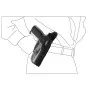 VEGA HOLSTER FT1 MOLDED LEATHER BELT HOLSTER
