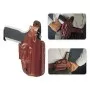 VEGA HOLSTER N1 FONDINA IN CUOIO DA CINTURA RETROSCHIENA 3 USI