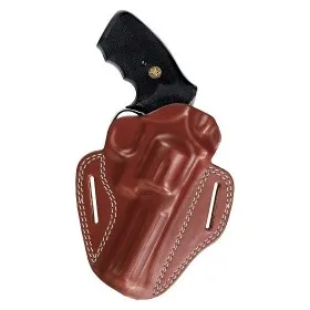 VEGA HOLSTER HA151 OPEN LEATHER BELT HOLSTER REVOLVER 4 INCHES CASTLE  K/L