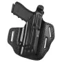 VEGA HOLSTER FONDINA HL159 PANCAKE GLOCK 17 CON TORCIA X400