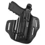 VEGA HOLSTER FONDINA HL159 PANCAKE GLOCK 17 CON TORCIA X400