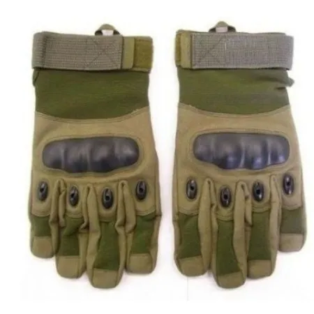 TACTICAL GLOVES GREEN COLOR LARGE SIZE EV-G617VL