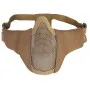 MASCHERA SOFTAIR MEZZO VISO CON RETE IN METALLO COYOTE BROWN BD-6644OD EMERSONGEAR