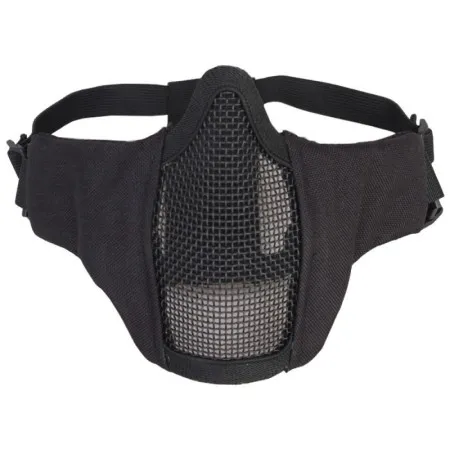 MASCHERA SOFTAIR MEZZO VISO CON RETE IN METALLO NERO BD-6644B EMERSONGEAR