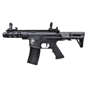 D|BOYS AIRSOFT FULL METAL ELECTRIC RIFLE M4 PDW BLACK 1131