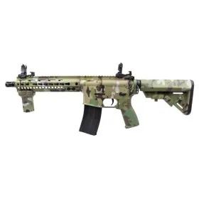 D|BOYS AIRSOFT ELECTRIC RIFLE M4 9.5" FULL METAL MULTICAM 4982