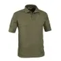 POLO TATTICO A MANICHE CORTE ADAVANCED CON TASCHE VERDE DEFCON 5 D5-1726 OD