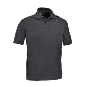 DEFCON 5 BLACK ADVANCED TACTICAL POLO SHORT SLEEVES WITH POCKETS D5-1726 B