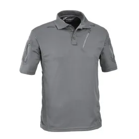 POLO TATTICA A MANICHE CORTE ADVANCED CON TASCHE WOLF GREY DEFCON 5 D5-1726 WGR