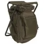 OD GREEN BACKPACK WITH CHAIR MIL-TEC 14059001