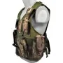 gilet militare multicam con 10 tasche