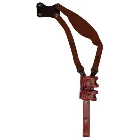 VEGA HOLSTER 1K06 KIT ASCELLARE IN CUOIO CON DOPPIO PORTA SPEEDLOADER PER SERIE O1Rev., AE1, AA1, DA1.