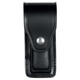 VEGA HOLSTER 1P01 PORTA CARICATORE PELLE MONOFILARE DOPPIO BOTTONE NERO MARRONE BIANCO