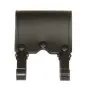 VEGA HOLSTER 1V05 THROUGH WITH DOUBLE CARABINER BLACK WHITE