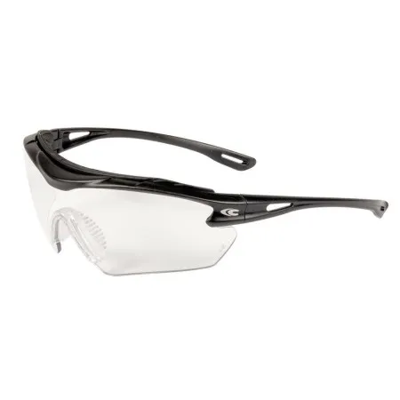 AIRSOFT MILITARY GLASSES BLACK COFRA GUNNER PROTECTIVE BALLISTIC STANAG 4296 CLEAR LENS