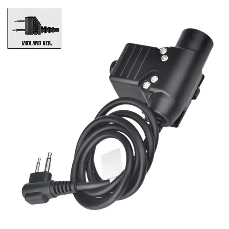 Adattatore Per Cuffie ZTAC Con Attacco Midland - Compatibile Con Radio