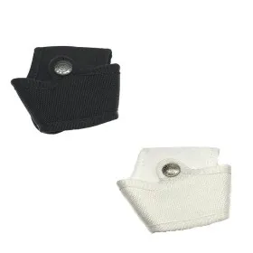 VEGA HOLSTER 2FP26 HANDCUFF HOLDER OPEN BALLISTIC THERMO FORMAT BLACK WHITE