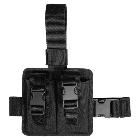 VEGA HOLSTER 2K92 SISTEMA COSCIALE DOPPIO PORTA CARICATORE H&K G3 NERO VERDE