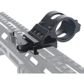 METAL 45° OFFSET QD MOUNT DIAMETER 1" FOR FLASHLIGHTS OR LASERS BLACK ME4039-B