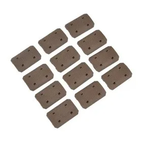 KIT 12 COPRI SLITTA TIPO 2 PER M-LOK DARK EARTH MP MP2028-T