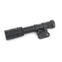 WADSN TACTICAL RIFLE LED FLASHLIGHT HI POWER 300 LUMEN BLACK WD4058-B