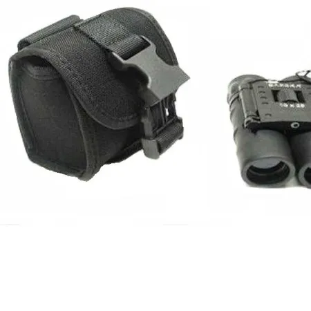 VEGA HOLSTER 2P57 -TASCA PORTA BINOCOLO IN CORDURA DA CINTURONE NERO VERDE