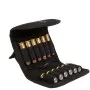 VEGA HOLSTER 2P58 SHOT HOLDER 12 PLACES MULTI CALIBER CARTRIDGES IN BLACK CORDURA