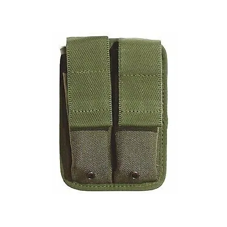 VEGA HOLSTER 2SM12 DOUBLE MAGAZINE POUCH M.O.L.L.E. GUN OR BELT BLACK GREEN