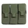 VEGA HOLSTER 2SM14 PORTA CARICATORE TRIPLO M4 M.O.L.L.E. O CINTURA NERO VERDE