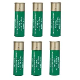 WOSPORT SHOTGUN SHELL MAGAZINE 1X15 - 6 PIECES GREEN WO-EX15V WOSPORT SHOTGUN SHELL MAGAZINE 1X15 - 6 PIECES GREEN WO-EX15V
