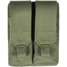 VEGA HOLSTER 2SM27 PORTA CARICATORE M.O.L.L.E. O CINTURA DOPPIO 5.56 M4 VERDE NERO
