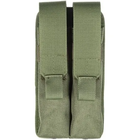 VEGA HOLSTER 2SM28 DOUBLE MAGAZINE POUCH M.O.L.L.E. OR BELT, H&K MP5 GREEN BLACK