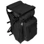 BLACK BACKPACK WITH CHAIR MIL-TEC 14059002