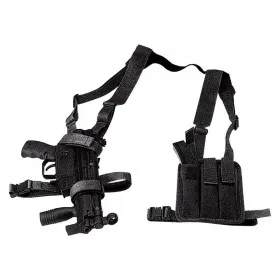 VEGA HOLSTER 2V70 SHOULDER HARNESS FOR MP5 WITH TRIPLE MAGAZINE HOLDER