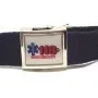 VEGA HOLSTER 2V75 BLUE CANVAS BELT 118 HEIGHT 4CM LONG UP TO 130CM ADJUSTABLE