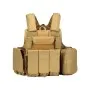 ROYAL C.I.R.A.S. STYLE TACTICAL VEST TAN V1026T