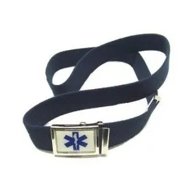 VEGA HOLSTER 2V79 BELT TAPE BLUE CANVAS BUCKLE SANITARY AID ESCULAPIO