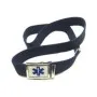 VEGA HOLSTER 2V79 BELT TAPE BLUE CANVAS BUCKLE SANITARY AID ESCULAPIO
