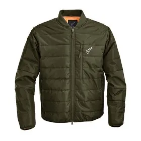 D.FIVE GIUBBOTTO BOMBER AVIATOR MILITARE FOLIAGE GREEN DF5-590 FG