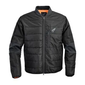 D.FIVE GIUBBOTTO BOMBER AVIATOR MILITARE NERO DF5-590 B
