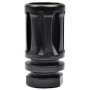 FLASH HIDER FUCILE SOFTAIR M4 SPEGNIFIAMMA IN METALLO FILETTO 14MM ORARIO SP14