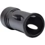 AIRSOFT M4 METAL FLASH HIDER 14MM CLOCKCOUNTERWISE THREAD BLACK SP15