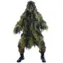 MIL-TEC 11962120 CAMO WOODLAND SIZE 2 MEDIUM / LARGE MILITARY, HUNTER, AIRSOFT, GHILLIE PARKA ′ANTI FIRE′ PRO