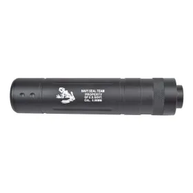 SILENZIATORE FUCILE SOFTAIR 145MM X 30MM TIPO NAVY SEAL CYMA HY-147A