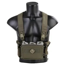 EMERSONGEAR GILET TATTICO SOFTAIR D3CR MICRO CHEST RIG RANGER GREEN EM9557RG